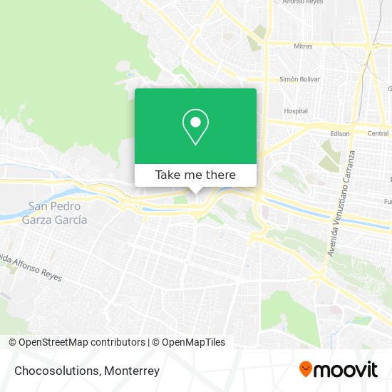 Mapa de Chocosolutions