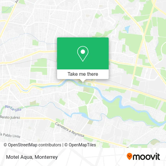 Mapa de Motel Aqua