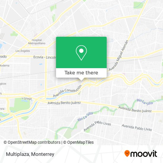 Mapa de Multiplaza