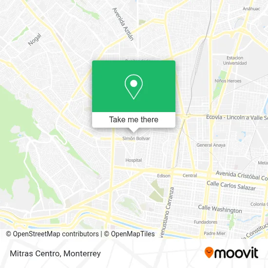 Mitras Centro map