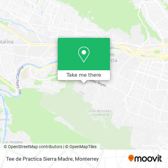 Mapa de Tee de Practica Sierra Madre