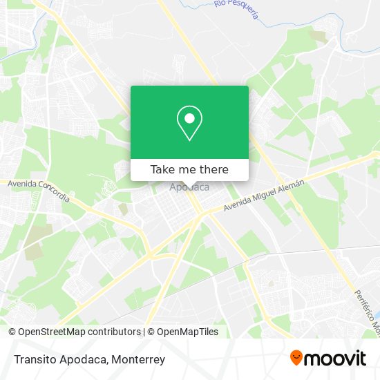 Mapa de Transito Apodaca