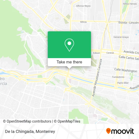De la Chingada map
