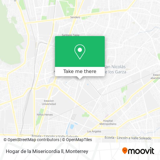 Hogar de la Misericordia ll map