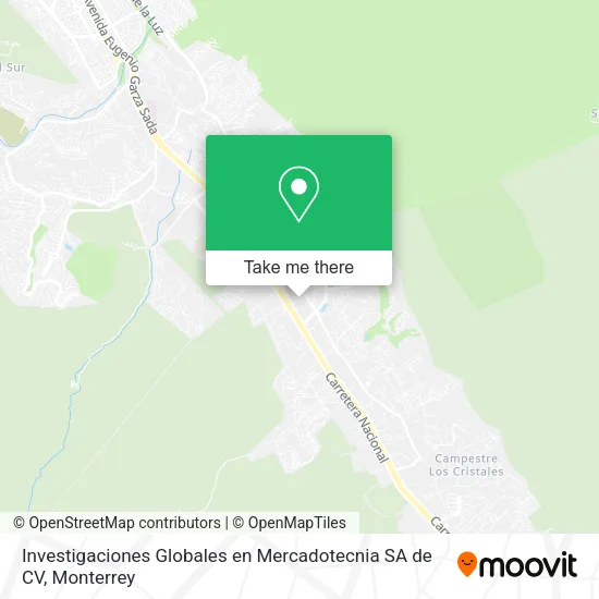 Investigaciones Globales en Mercadotecnia SA de CV map