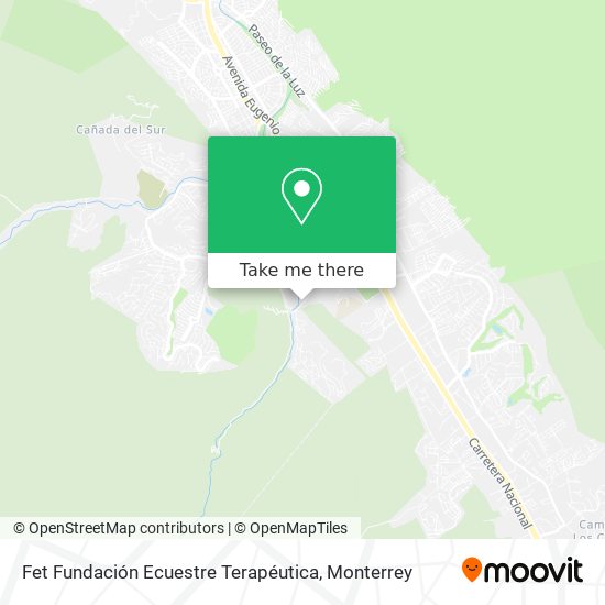 Fet Fundación Ecuestre Terapéutica map