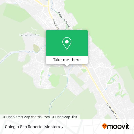 Colegio San Roberto map