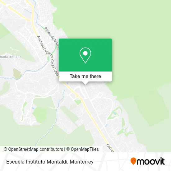 Escuela Instituto Montaldi map