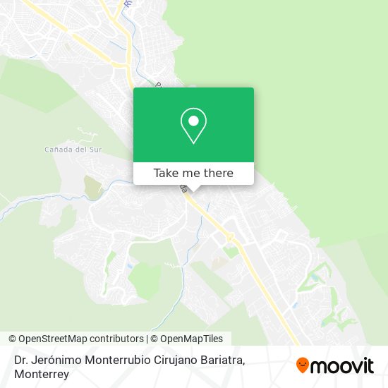 Dr. Jerónimo Monterrubio Cirujano Bariatra map