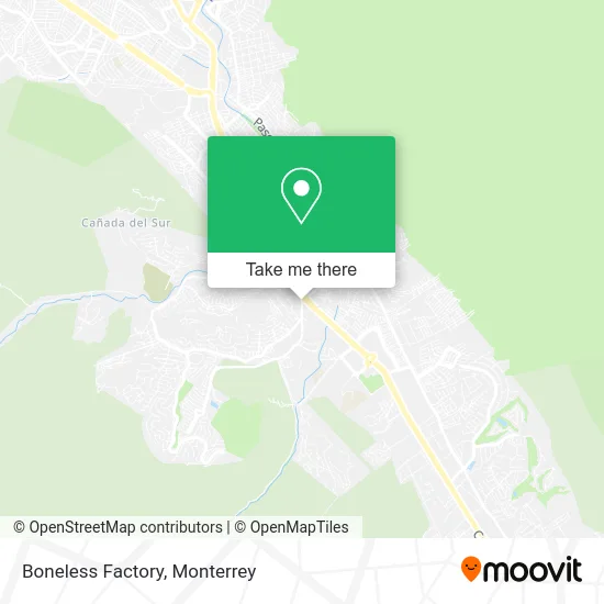 Boneless Factory map