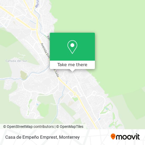 Mapa de Casa de Empeño Emprest