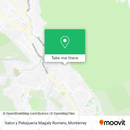 Salon y Peluqueria Magaly Romero map
