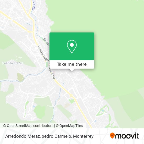 Arredondo Meraz, pedro Carmelo map