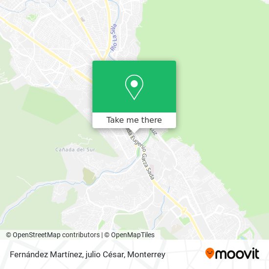 Fernández Martínez, julio César map