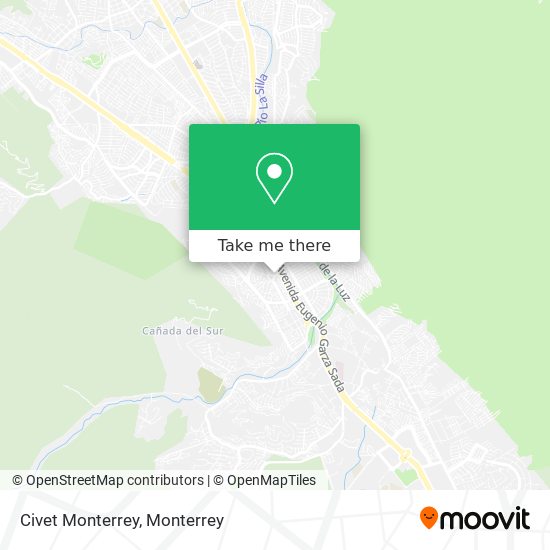 Civet Monterrey map