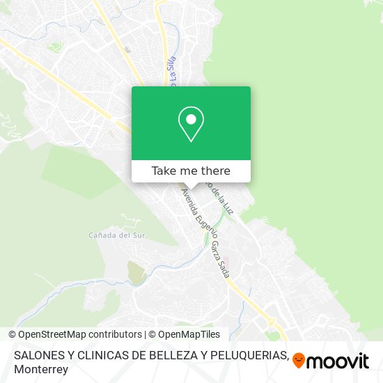 SALONES Y CLINICAS DE BELLEZA Y PELUQUERIAS map