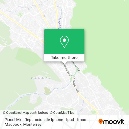 Pixcel Mx - Reparacion de Iphone - Ipad - Imac - Macbook map