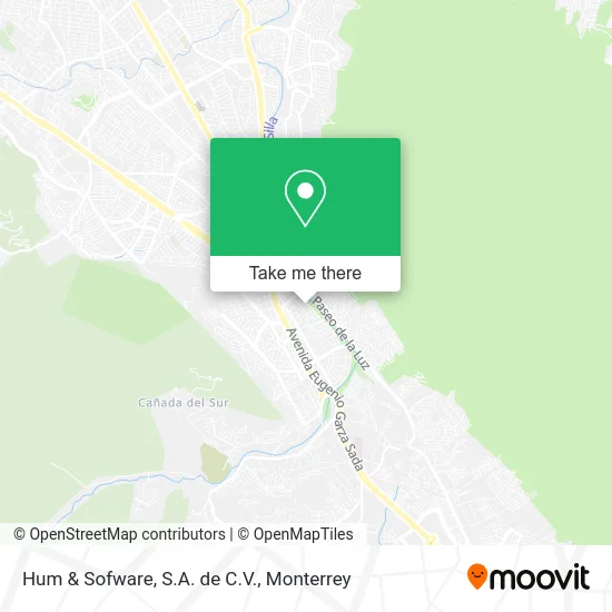 Hum & Sofware, S.A. de C.V. map