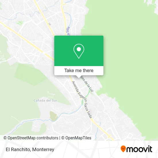 El Ranchito map