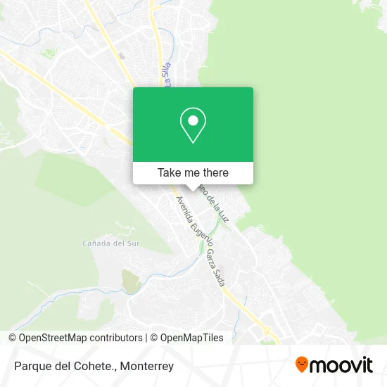 Parque del Cohete. map