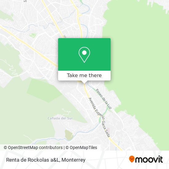 Renta de Rockolas a&L map