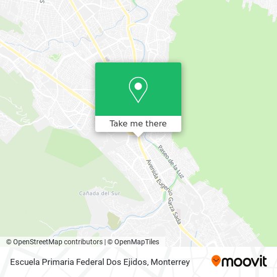 Escuela Primaria Federal Dos Ejidos map