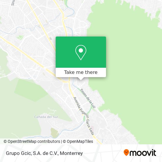 Grupo Gcic, S.A. de C.V. map