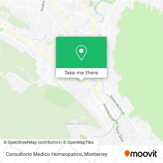 Consultorio Medico Homeopatico map