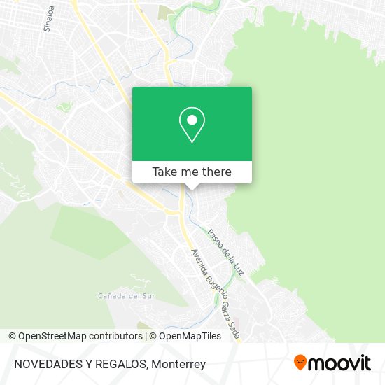 NOVEDADES Y REGALOS map