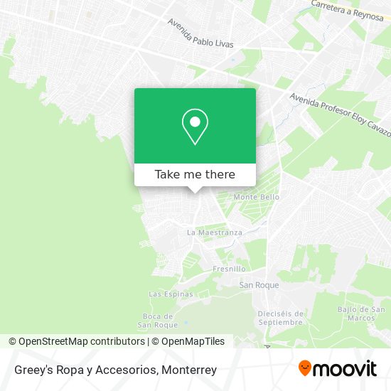Greey's Ropa y Accesorios map