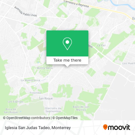 Iglesia San Judas Tadeo map