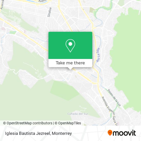 Mapa de Iglesia Bautista Jezreel