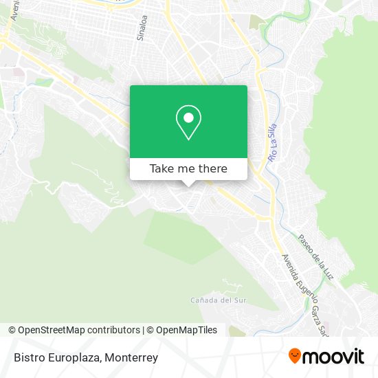 Mapa de Bistro Europlaza