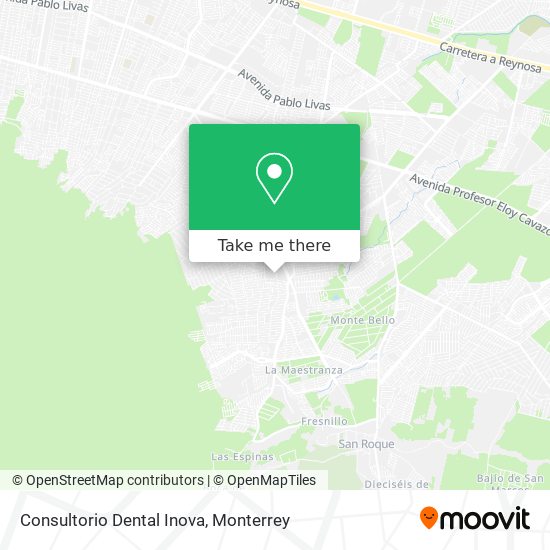 Consultorio Dental Inova map