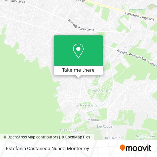 Estefanía Castañeda Núñez map