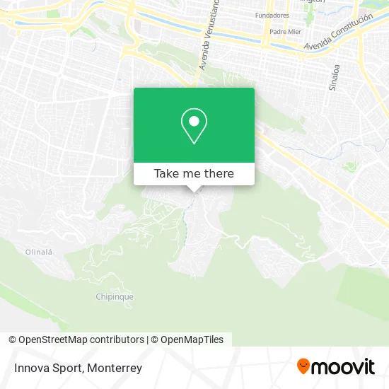 Innova Sport map