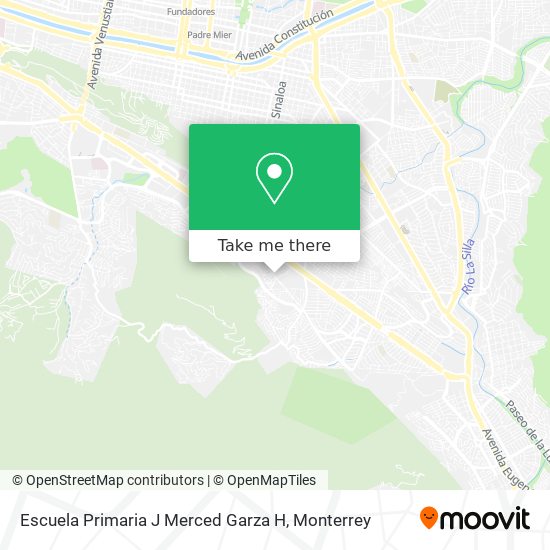 Escuela Primaria J Merced Garza H map