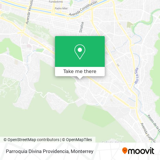 Mapa de Parroquia Divina Providencia