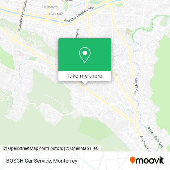 BOSCH Car Service map