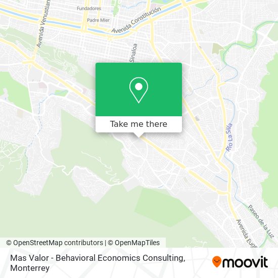 Mas Valor - Behavioral Economics Consulting map