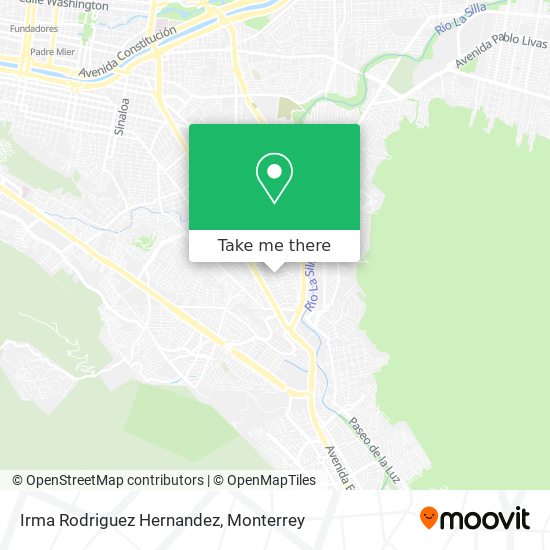 Irma Rodriguez Hernandez map