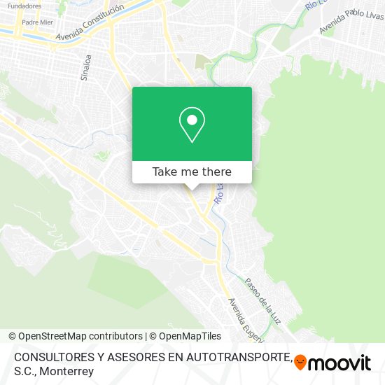 CONSULTORES Y ASESORES EN AUTOTRANSPORTE, S.C. map