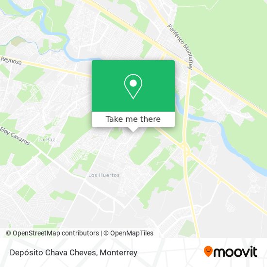 Mapa de Depósito Chava Cheves