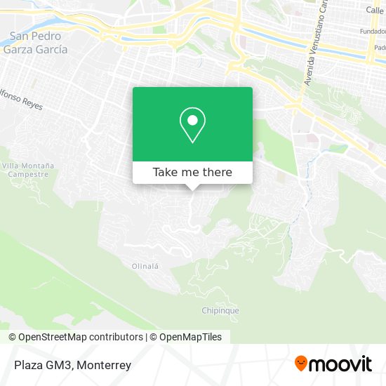 Mapa de Plaza GM3
