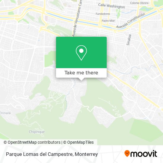 Mapa de Parque Lomas del Campestre