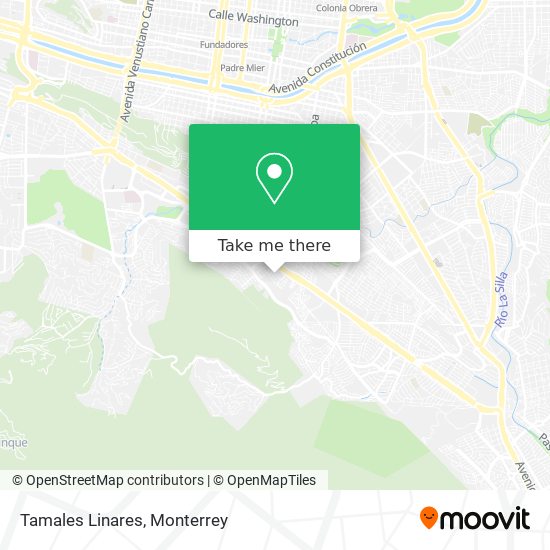 Tamales Linares map