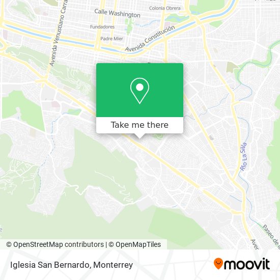 Iglesia San Bernardo map