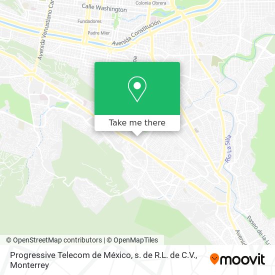 Progressive Telecom de México, s. de R.L. de C.V. map