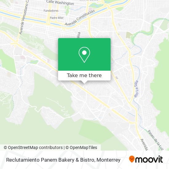 Mapa de Reclutamiento Panem Bakery & Bistro