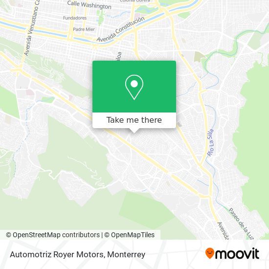 Automotriz Royer Motors map
